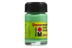 Marabu Acrylfarbe Decormatt Hellgrün | 15 ml