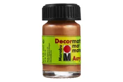Marabu Acrylfarbe Decormatt Kupfer | 15 ml