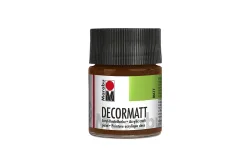Marabu Acrylfarbe Decormatt Hellbraun | 50 ml