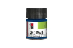 Marabu Acrylfarbe Decormatt Dunkelblau | 50 ml