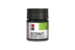 Marabu Acrylfarbe Decormatt Schwarz | 50 ml