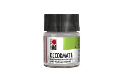 Marabu Acrylfarbe Decormatt Silber | 50 ml