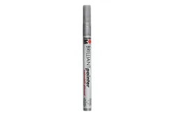 Marabu Lackmalstift Silber