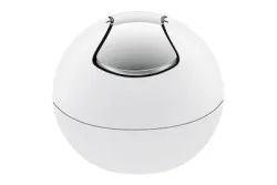 Spirella Abfalleimer Bowl Shiny Weiss | 1 l