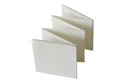 Rayher Leporello Weiss | 13.5 × 13.5 cm