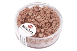 Rayher Metallic-Würfel Matt | 3.4 mm | 15 g