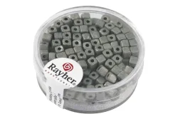 Rayher Glaswürfel Matt Metallic | 3.4 mm | 15 g