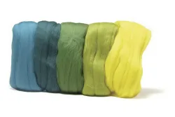 Rayher Merino-Kammzug Superfein | 18 Mic | 5 × 10 g