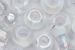 Rayher Rocailles Transparent-Gelüstert | 2.6 mm | 17 g