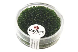 Rayher Rocailles Glas Grün | ⌀ 2 mm | 17 g