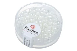 Rayher Renaissance Glaswachsperlen | 4 mm | 85 Stück
