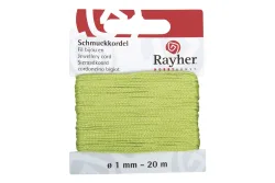 Rayher Schmuckkordel Grün | ⌀ 1 mm | 20 m