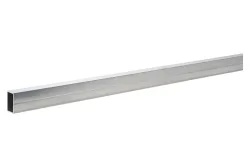 Alfer Rechteckrohr Aluminium | 100 × 28 × 2 cm