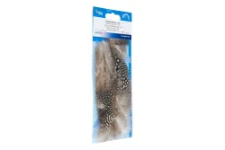 Glorex Perlhuhnfedern Mix | 3-9 cm | 15 Stück