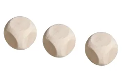 Rayher Holz-Würfel FSC | 2.5 cm | 3 Stück