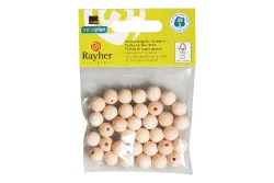 Rayher Rohholz-Kugeln | ⌀ 1 cm | 35 Stück