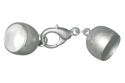 Rayher Schmuckverschluss Matt-Silber | 1 cm