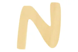 Rayher Holz-Buchstabe N | ⌀ 6 cm