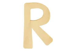 Rayher Holz-Buchstabe R | ⌀ 6 cm