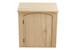 Rayher Holz-Schlüsselkästchen FSC Mix Credit | 18 × 5 × 22 cm