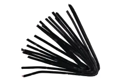Rayher Chenilledraht Schwarz | 50 cm | 10 Stück