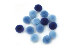 Rayher Pompons | 15 mm | 60 Stück