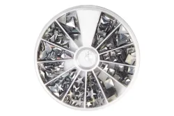 Rayher Hotfix-Nieten Formenmix | 2.5-10 mm | 420 Stück