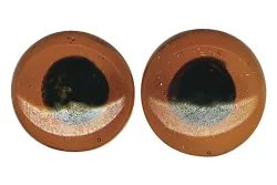 Rayher Glastieraugen zum Aufnähen | ⌀ 1.2 cm | 10 Stück