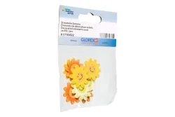 Glorex Streuteile Sonnen Sperrholz | 9 Stück