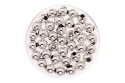 Glorex Dekoperlen Silber | 6 mm | 75 g
