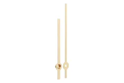 Glorex Uhrzeiger Gold eloxiert | 8/6 cm