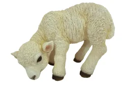 Colibri Dekofigur Lamm Grasend Weiss | 21 cm
