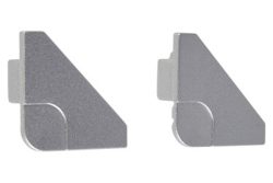 Paulmann 70266 Delta Profil-Endkappe (B x H x T) 0.8 x 2 x 2 cm 2 St.