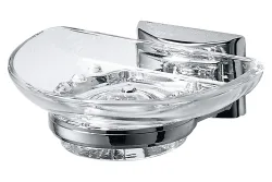 Bodenschatz Glasseifenhalter Chic96 | 4.5 × 11.5 × 13.5 cm