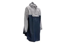 Rukka Regenponcho River Grau-Schwarz