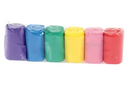 Swisspet Poop Bag Rainbow 6x15 Stk.