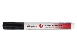 Rayher Acryl-Marker mit Ventil | Rundspitze 2-4 mm