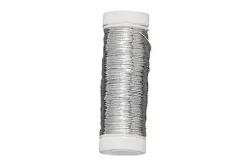 Rayher Silberdraht mit Kupferkern | ⌀ 0.3 mm | 100 m