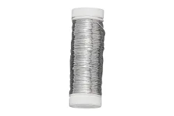 Rayher Silberdraht mit Kupferkern | ⌀ 0.3 mm | 100 m