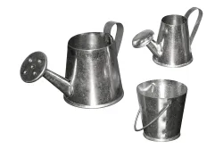 Rayher Metall-Kannenset | 3-5 cm | 3 Stück