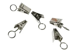 Rayher Metall-Clip mit Öse | 18 mm | 18 Stück