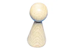 Rayher Rohholz-Figurenkegel | 5 × 2 cm
