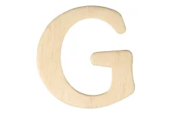 Rayher Holz-Buchstabe G | 4 cm