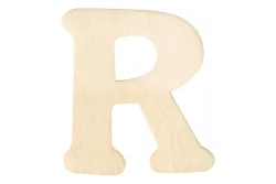 Rayher Holz-Buchstabe R | 4 cm