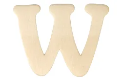 Rayher Holz-Buchstabe W | 4 cm