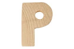 Rayher Holzbuchstabe P | 5 × 1 cm