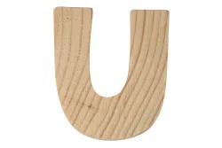 Rayher Holzbuchstabe U | 5 × 1 cm