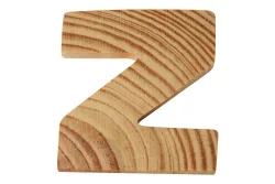 Rayher Holzbuchstabe Z | 5 × 1 cm