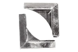 Rayher Metallecken für Bucheinbände | 2.1 × 2.1 cm | 4 Stück