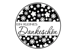 Rayher Holzstempel Dankeschön | ⌀ 3 cm